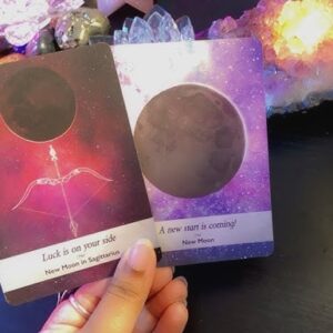 Moon card reading