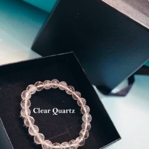 Clear quartz diamond cut